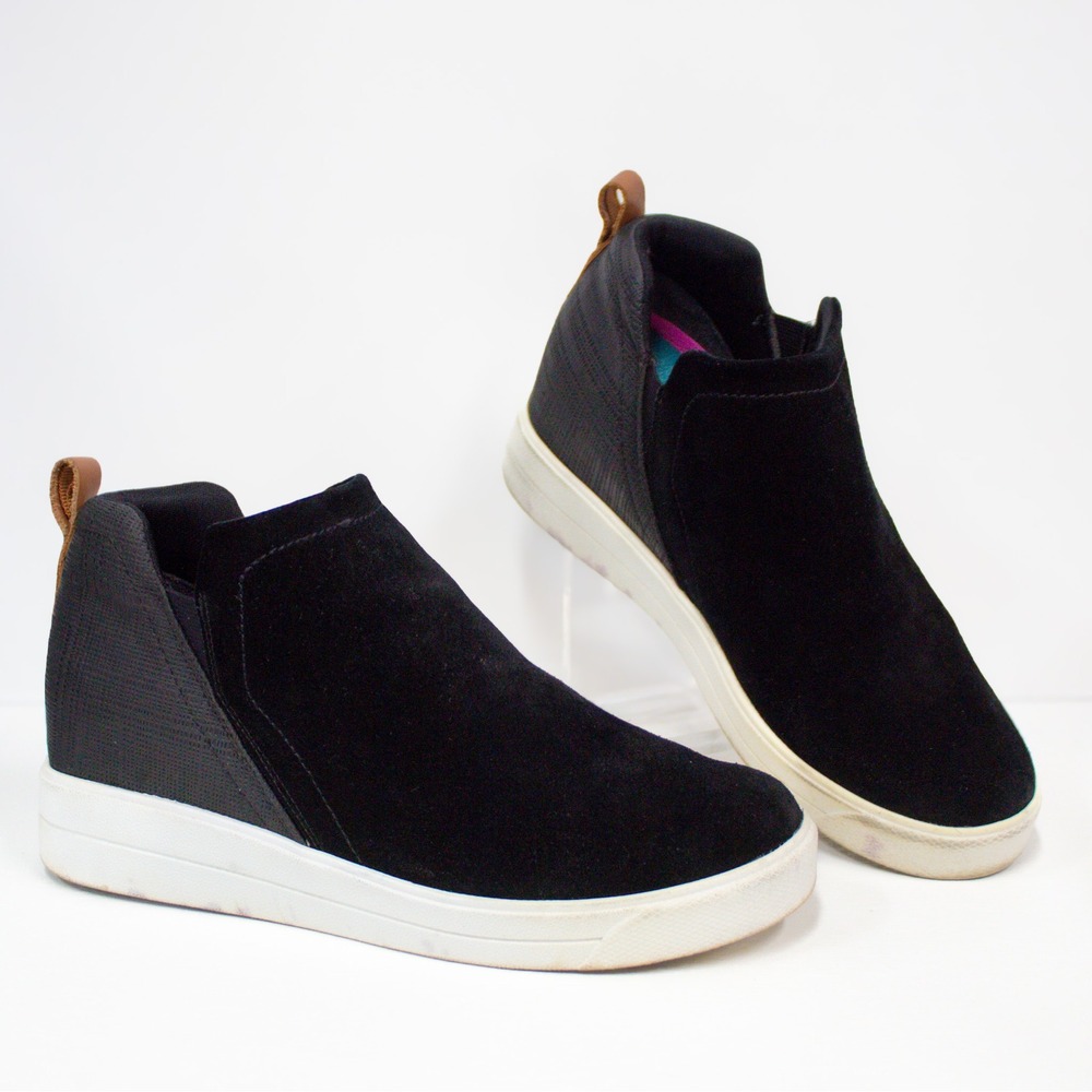 Ryka Women's Vera Wedge Casual Sneakers US Size 7.5 M Black Knit GUC - Picture 4 of 13